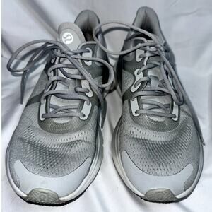 Lululemon BlissFeel Run Womens Size 10 Gray White Sneakers Tennis Shoes Athletic